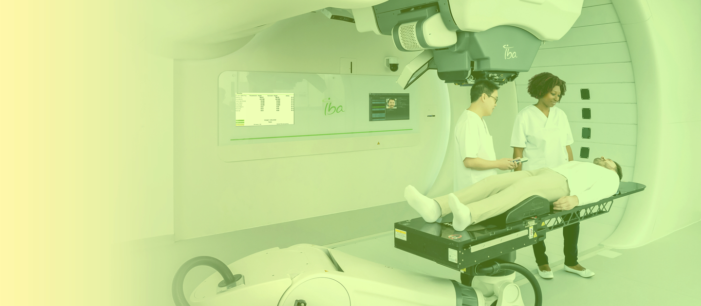 proton therapy treatment room