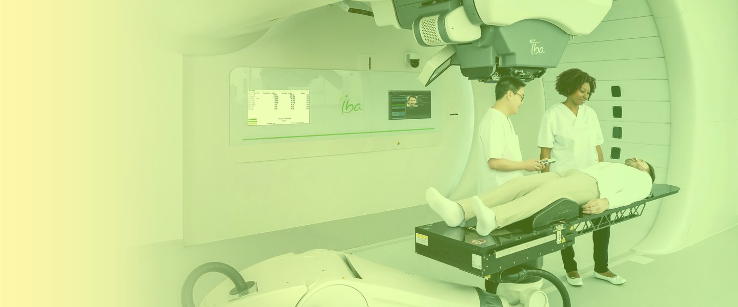 proton therapy treatment room