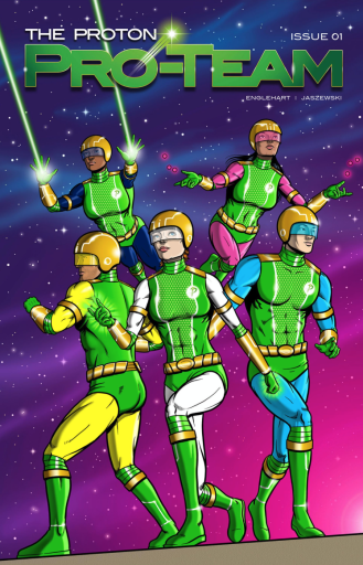 The Proton Pro-Team Comic Book
